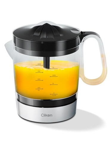 Clikon Citrus Juicer 40W, 1.0L &ndash; Powerful Electric Citrus Press for Fresh Orange, Lemon, and Lime Juice