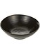 Verona Round Footed Bowl,Black