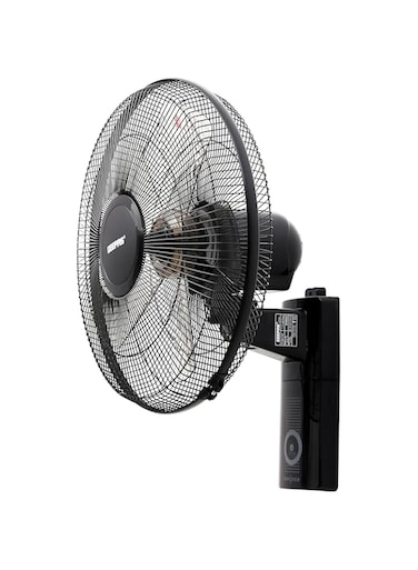 GF9483 16-Inch Wall Fan - 3 Speed Settings with 2 Pull String Cords   5 Leaf Blades   Perfect for Home, Work Room or Office Use   2 Year Warranty