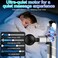 Deep Tissue Massage Gun - 6-Speed Electric Percussion Muscle Massager with 4 Interchangeable Heads, Smart Touch Screen &amp; Quiet Brushless Motor for Pain Relief &amp; Recovery
