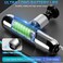 Deep Tissue Massage Gun - 6-Speed Electric Percussion Muscle Massager with 4 Interchangeable Heads, Smart Touch Screen &amp; Quiet Brushless Motor for Pain Relief &amp; Recovery