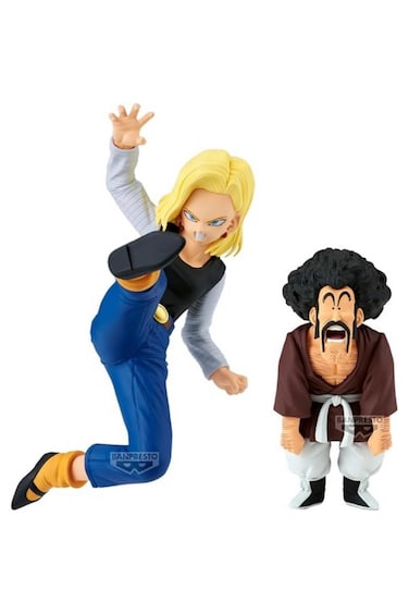 Banpresto Dragon Ball Z: Match Makers - Android 18 &amp; Mr. Satan