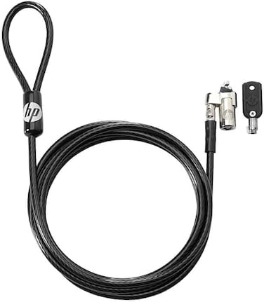 HP T1A62AA Notebook Sicherheitskabelschloss Keyed Cable Lock 10mm