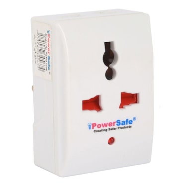 Terminator 3 Way Multi Adaptor One Universal socket &amp; two 2 Pin Sockets 13A
