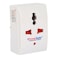 Terminator 3 Way Multi Adaptor One Universal socket &amp; two 2 Pin Sockets 13A