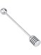 Hy Dipper Sticks, Solid Stainless Steel Hy and Syrup Dipper Stick Long Handle Hy Spoon Stirrer Mixing Tool for Hy Pot Jar Containers hy jar