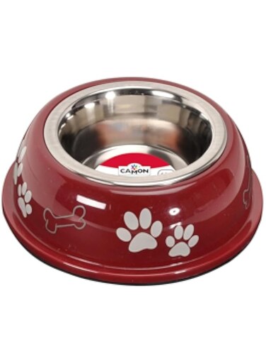 Camon Colourful Bowl- Steel+Plast-400Ml