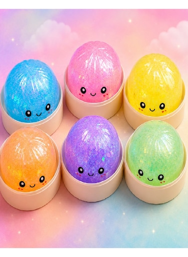 1PCS Dumpling Squishies Mystery Box, Random Colors Mystery Glitter Dumpling Squishies Toy Gift, Colorful Stress Balls Fidget Sensory Toy Desk Toys for Kids Adults.