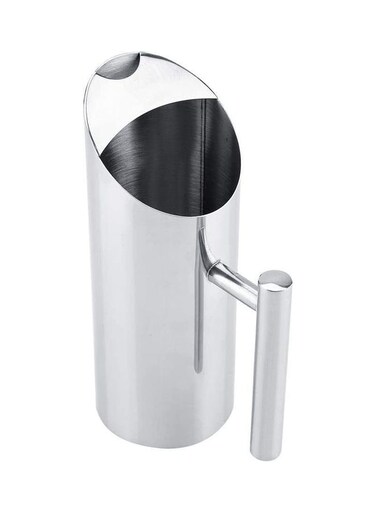 Stainless Steel Water Jug Silver