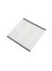 Over Sink Dish Drying Rack Silver 45x10x4cm