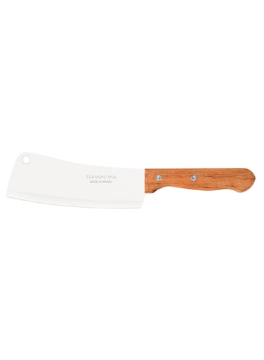 Dynamic 6 Inches Cleaver with Stainless Steel Blade and Natural Wood Handle
