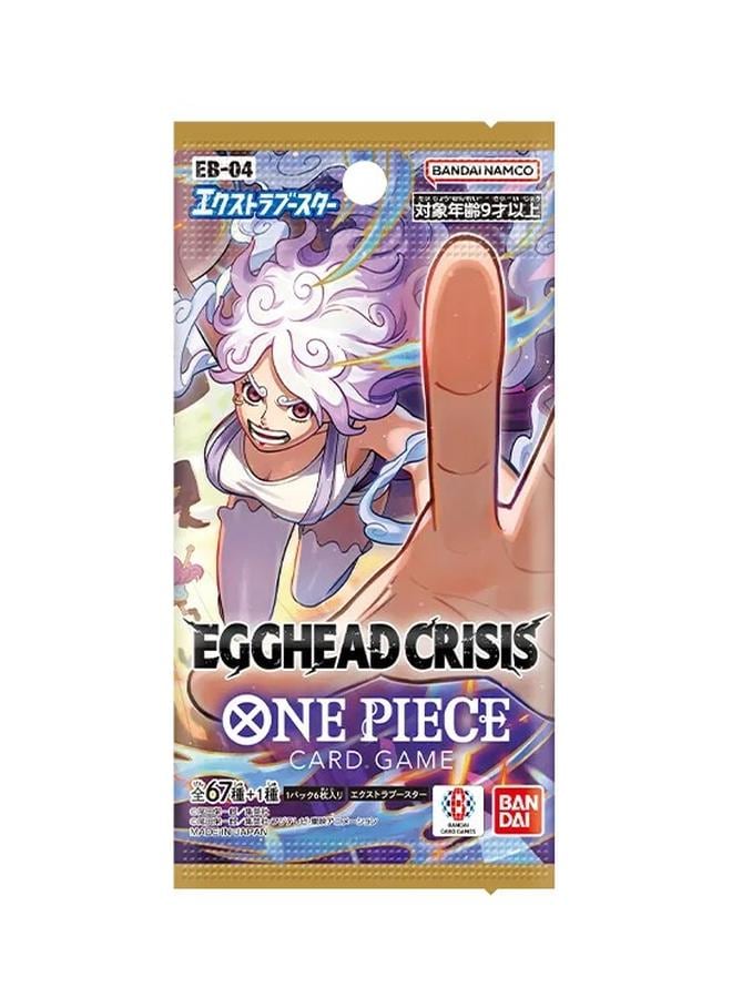 EGGHEAD CRISIS ONE PIECE 新品未回復1BOX Buy One Piece TCG : Egg Head Crisis - EB04 Single Pack (Japanese
