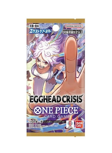 One Piece TCG : Egg Head Crisis - EB04 Single Pack (Japanese)