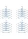 Baby Clothes Hangers for Closet, 20 Pack Adjustable Toddler Kids Hangers,Children Nursery Hangers,Non-Slip and Extendable Laundry Infant Hangers