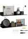 Sezanrpt Black Acrylic Shelves for Wall 60 cm, Wall Mounted Bookcase, Plexiglass Wall Display Shelves for Wall Decoration, Dolls, Cosmetics, Perfume, Books, Funko Pop, Action Figures, Set of 2