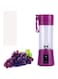 AWH 4 Blades Handhels Juicer Bottle Portable Mini Usb Electric Fruit Citrus Lemon Juicer Blender Squeezer Reamer Machine 380ML