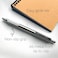 Zebra Pen F-701 Retractable Ballpoint Pen, Stainless Steel Barrel, Fine Point, 0.8Mm, Black Ink, 1-Pack