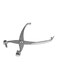 Run Zinc Alloy Cherry Pitter Silver/Black 0.5x1.5x7.5inch