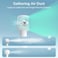 JISULIFE Mini Portable Fan-Bladeless Safe Design, Powerful Turbo Handheld Fan with 5 Speeds 4500mAh , 16Hrs Max Cooling Time，USB Rechargeable, Small Pocket for Travel/Lash, Gifts For Girls/Women