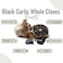 AWAFI MILL Black Garlic Whole Cloves - Intensely Flavorful - Culinary Delight - Gourmet Ingredient - Versatile Cooking Essential (Bottle of 50 gram / 1.7 Oz)