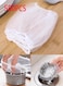 500PCS Disposable Mesh Sink Strainer Bags, Kitchen Sink Strainer Filter Mesh Bag Anti Clogging Elastic Kitchen Sink Strainer Mesh Trash Bag, Fits Most Sizes of Sink Strainer