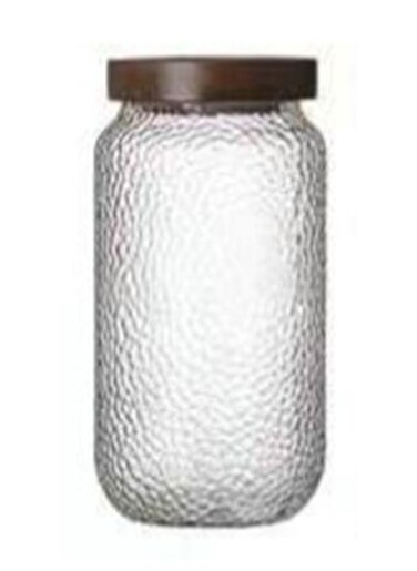 Glass Food Storage Acacia Wooden Jar