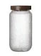 Glass Food Storage Acacia Wooden Jar