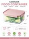 Classic Plus Rectangle Food Container &Atilde;&cent;&acirc;&sbquo;&not;&acirc;&euro;&oelig; 2L Pink, 4-Side Locking, Stackable &amp; Leakproof