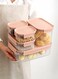 Classic Plus Rectangle Food Container &Atilde;&cent;&acirc;&sbquo;&not;&acirc;&euro;&oelig; 2L Pink, 4-Side Locking, Stackable &amp; Leakproof