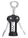 Wine Opener Ss+Abs+Zinc Alloy Premium Quality Material Multi Color 17X6X4 Cm Silver/Black 17X6X4cm