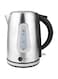 AFRA Electric Kettle, 1.7L Capacity, 2200W, Automatic Shut-off, Overheat Protection, Stainless Steel Finish, 2 years warranty