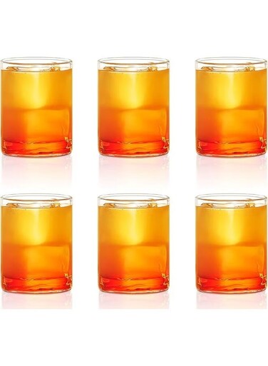 Glass Set, 20ml X 6, Set of 6, Transparent Clear