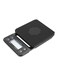 Food Weighing Scale With Timer Black 23.00 x 15.50 x 5.50cm