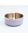 Saluki Stainless Steel Double Wall Dog Bowls, 2200 ml Capacity, Light Purple