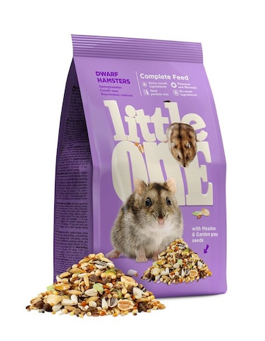 Little One Food for Dwarf Hamsters 400g &ndash; Complete &amp; Balanced Daily Diet