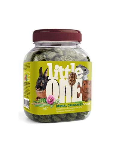 ليتل ون™ أعشاب مقرمشة للأرانب والقوارض 100 غرام - مكافآت طبيعية صحية