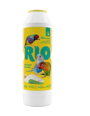 RIO Bird Sand with Eucalyptus Extract &amp; Seashells &ndash; Natural Cage Litter 2kg