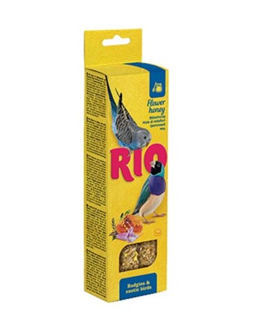 RIO Sticks for Budgies &amp; Exotic Birds with Honey &ndash; Nutritious Treats 2&times;40g
