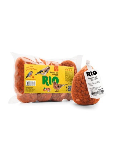 RIO Peanut Net for Feeding Wild Birds &ndash; High-Energy Nut Treat 150g