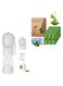 AMERTEER Food-Grade Portable Dog Water Bottle (19oz) + 18 Rolls Extra Thick Biodegradable Waste Bags - Perfect for Pet Travel, Outdoor Adventures, Walking Hiking Essentials
