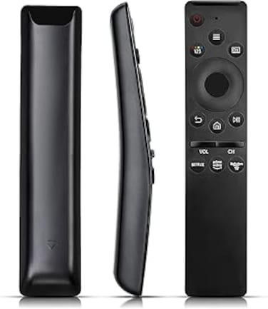 Universal Samsung Tv Remote Tv Led Qled Suhd Uhd Hdr Lcd Frame Curved Solar Hdtv 3D 4K 8K Smart Tvs With Buttons For Netflix, Prime Video, Rakuten Tv