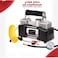 Heavy Duty Double Cylinder Portable Air Compressor - 12V High Pressure Tire Inflator Pump

