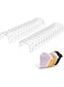 Azonee Hat Stand Organizer for Baseball Caps, 2 Pack Clear Acrylic Hat Holder for Closet &amp; Countertop, Holds 24 Hats, Ideal for Display and Storage