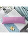 Cooling Body Pillow for Adults- Satin Stripe Long Pillow for Bed, Full Body Pillow Insert, Fluffy &amp; Firm