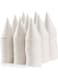 100 Pack White Snowcone Paper Cups 4.5Oz Snow Cone Cups - Pack of 100 Rolled Rim Paper Cone Cups, White Disposable Cups for Ice cream, Office Water Coolers, Sports Teams, Shaved Ice, Slushies.
