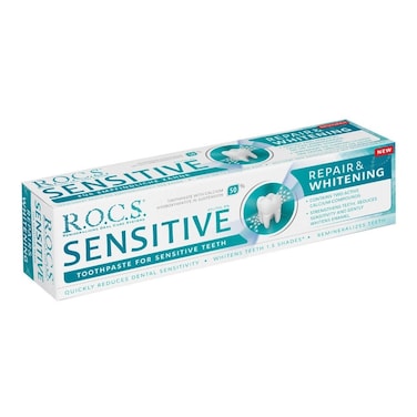 R.O.C.S. Sensitive Repair &amp; Whitening Toothpaste 95g