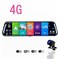 12'' Mirror Dashcam, 4G WiFi 1080P Touch Screen Front and Rear View Camera Rear View Camera for Android 8.1, WDR Car Recorder with Loop Recording, G-Sensor, Night Vision,