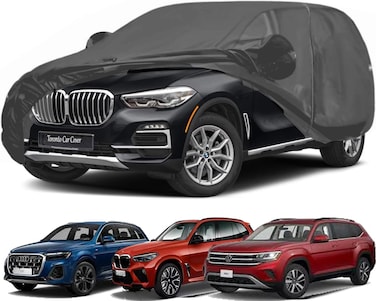 غطاء سيارة – مناسب لهيونداي توكسون، كاديلاك XT5، بويك إنفيستا – لجميع الأحوال الجوية، مقاوم للماء والغبار والأشعة فوق البنفسجية