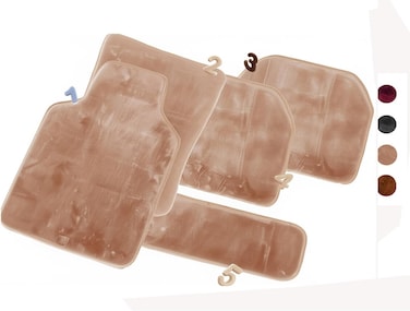 Car floor Mats Universal Fit uaeWeather Durable &amp; Easy Clean