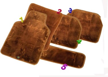 Car floor Mats Universal Fit uaeWeather Durable &amp; Easy Clean